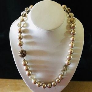 Stella & Dot Sofia Pearl Single Strand Necklace